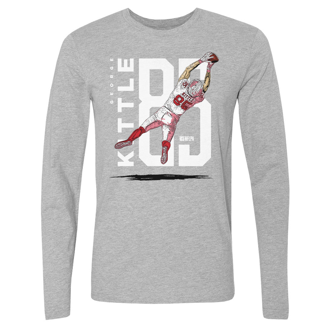 George Kittle Men's Long Sleeve T-Shirt | 500 LEVEL