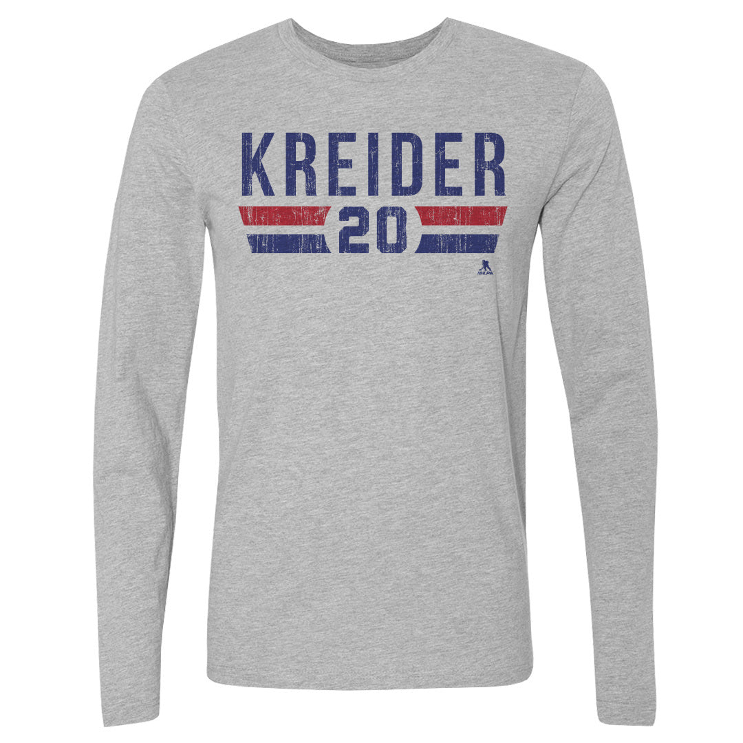 Chris Kreider Men&#39;s Long Sleeve T-Shirt | 500 LEVEL