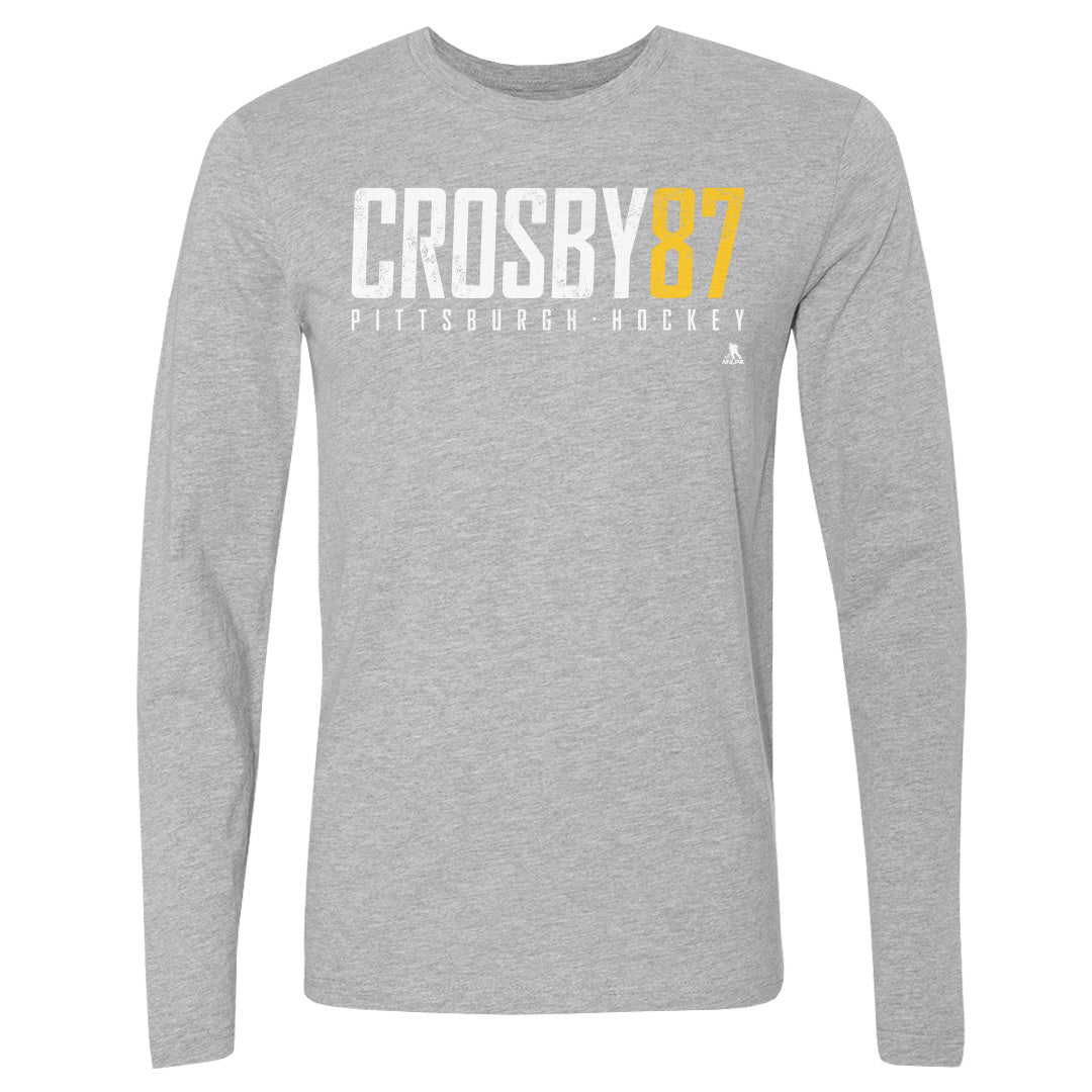 Sidney Crosby Men's Long Sleeve T-Shirt | 500 LEVEL