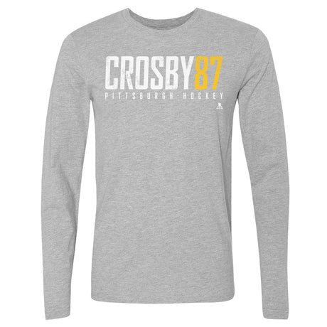 Sidney Crosby Men's Long Sleeve T-Shirt | 500 LEVEL