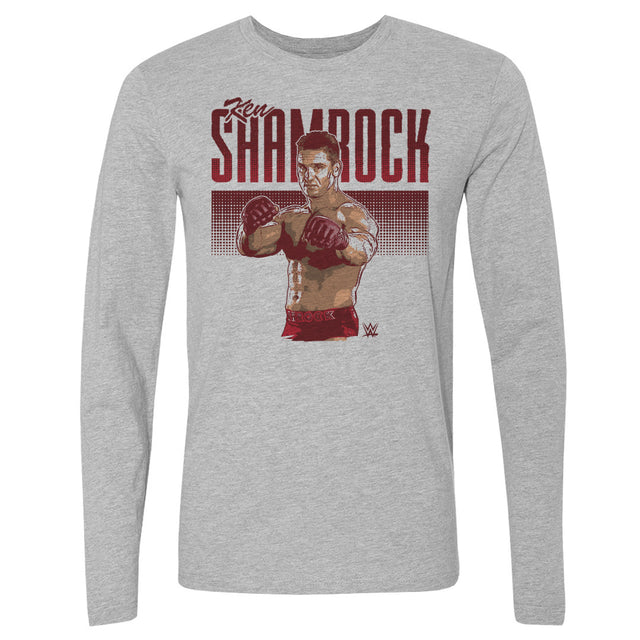 Ken Shamrock Men's Long Sleeve T-Shirt | 500 LEVEL