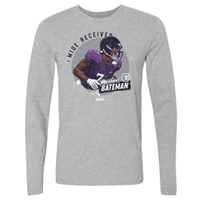 Rashod Bateman Men's Long Sleeve T-Shirt | 500 LEVEL