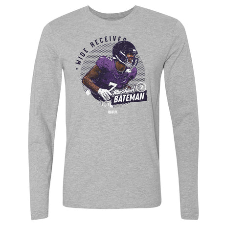 Rashod Bateman Men's Long Sleeve T-Shirt | 500 LEVEL