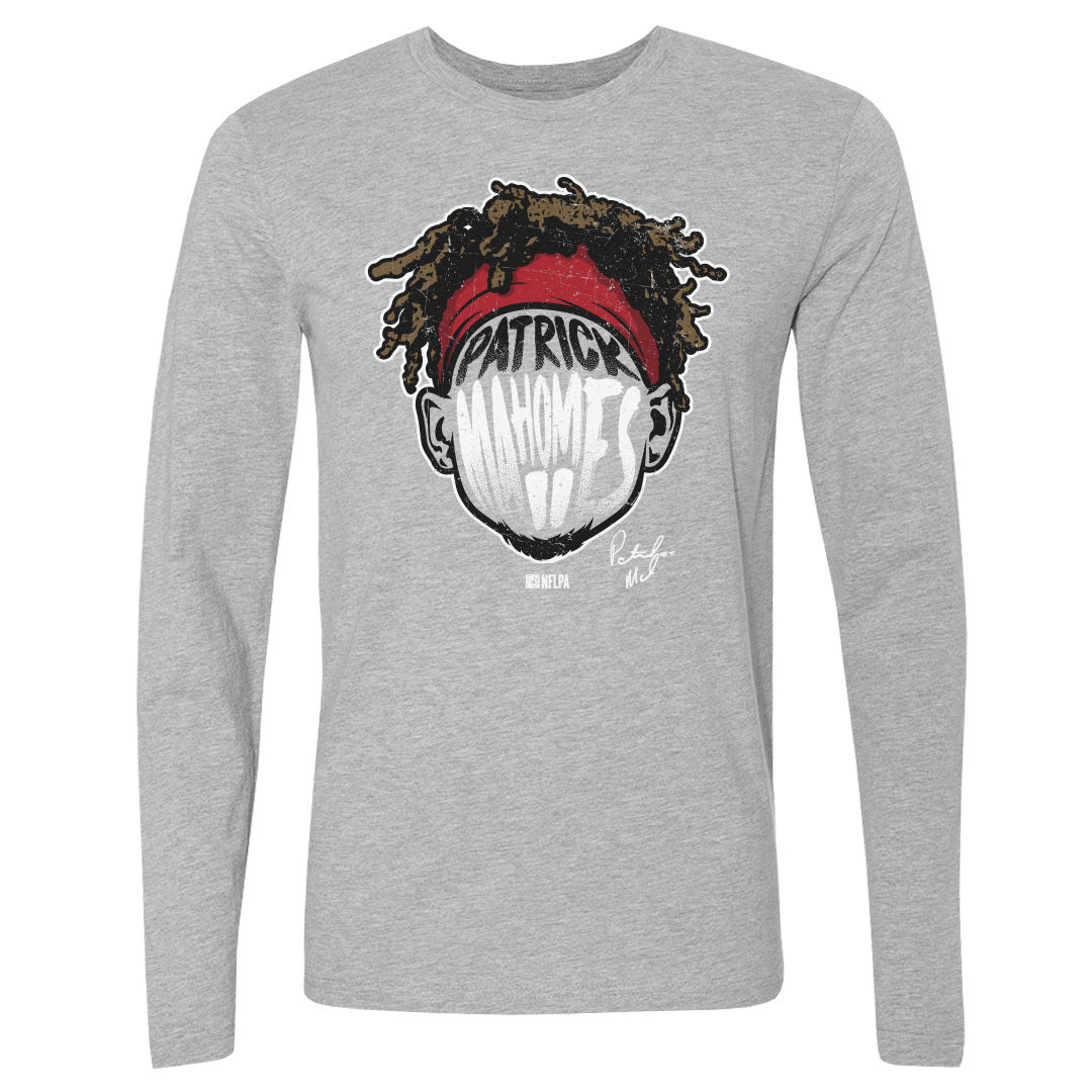 Patrick Mahomes Men's Long Sleeve T-Shirt | 500 LEVEL