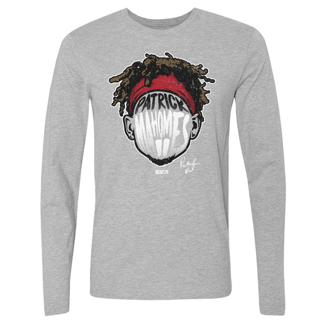 Patrick Mahomes Men's Long Sleeve T-Shirt | 500 LEVEL