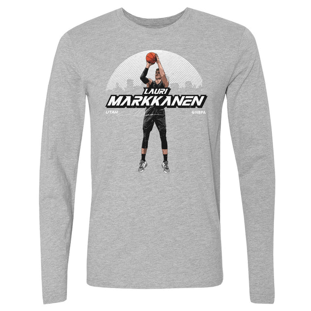 Lauri Markkanen Men's Long Sleeve T-Shirt | 500 LEVEL