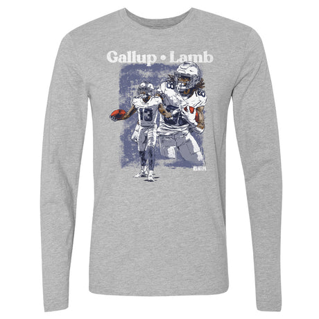 CeeDee Lamb Men's Long Sleeve T-Shirt | 500 LEVEL