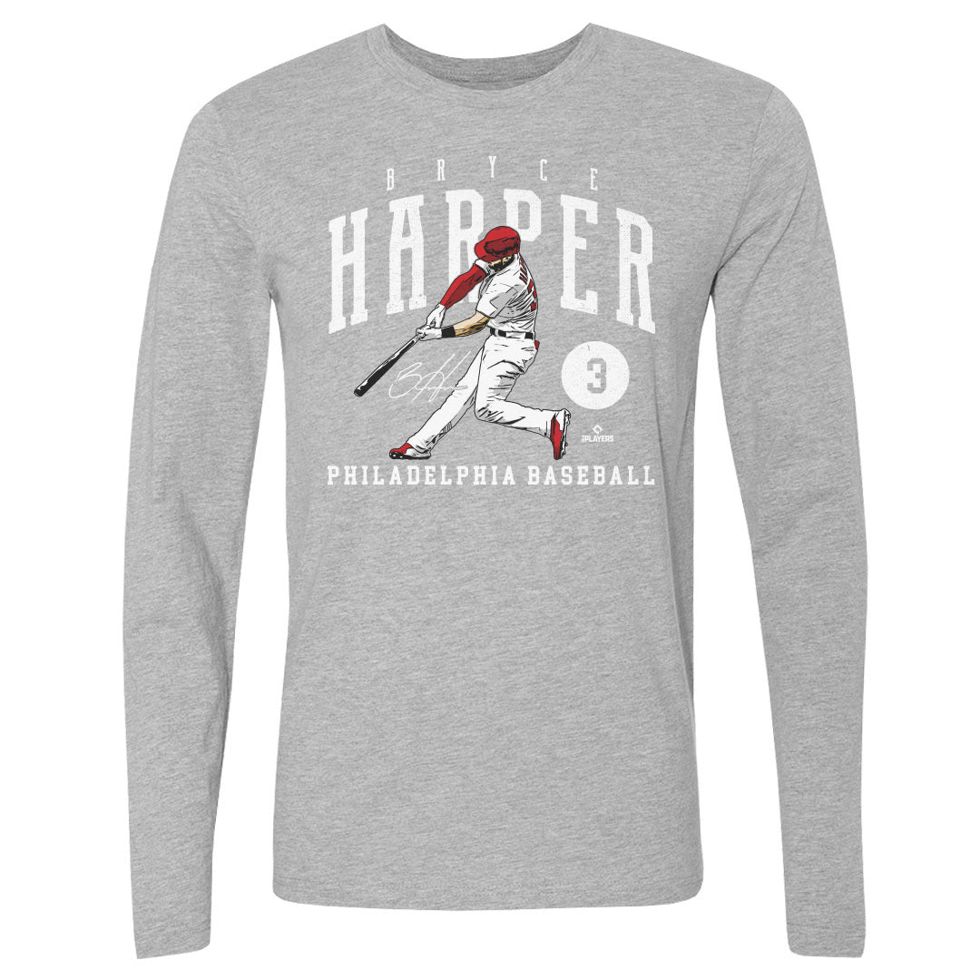 Bryce Harper Men's Long Sleeve T-Shirt | 500 LEVEL