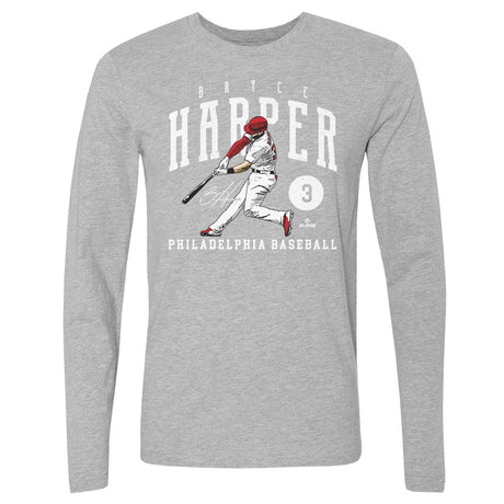 Bryce Harper Men's Long Sleeve T-Shirt | 500 LEVEL