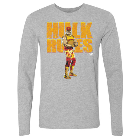 Hulk Hogan Men's Long Sleeve T-Shirt | 500 LEVEL