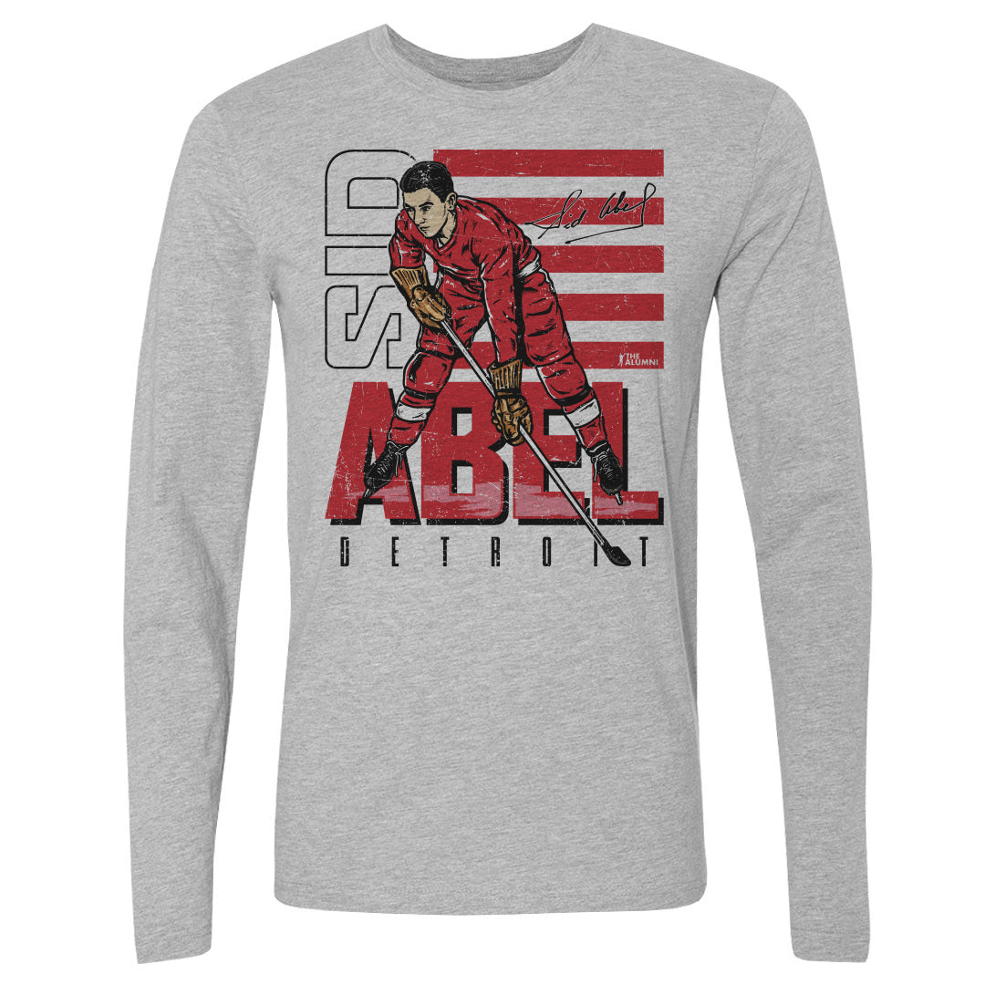 Sid Abel Men's Long Sleeve T-Shirt | 500 LEVEL