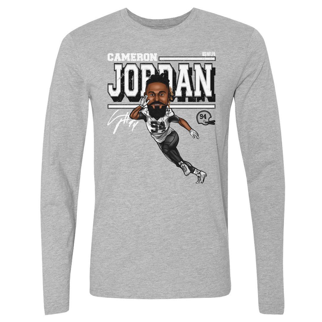 Cameron Jordan Men's Long Sleeve T-Shirt | 500 LEVEL
