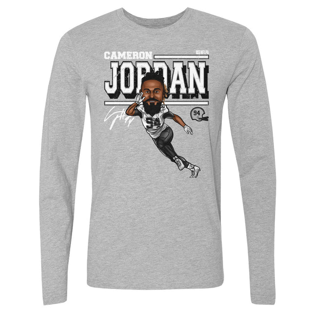 Cameron Jordan Men's Long Sleeve T-Shirt | 500 LEVEL
