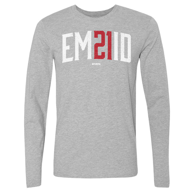 Joel Embiid Men's Long Sleeve T-Shirt | 500 LEVEL
