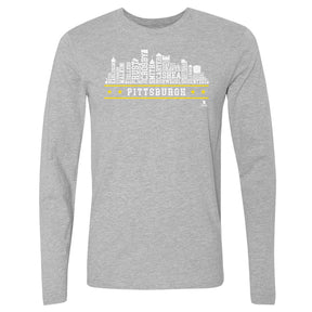 Pittsburgh Men's Long Sleeve T-Shirt | 500 LEVEL