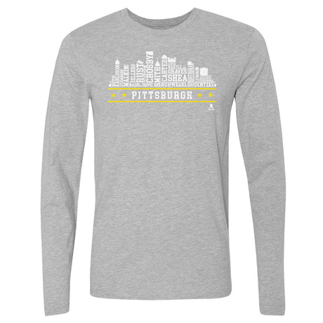 Pittsburgh Men's Long Sleeve T-Shirt | 500 LEVEL