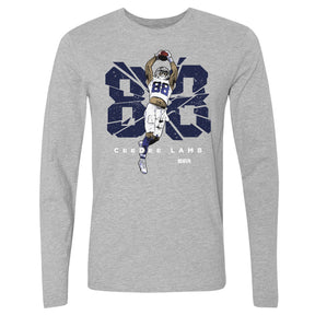 CeeDee Lamb Men's Long Sleeve T-Shirt | 500 LEVEL