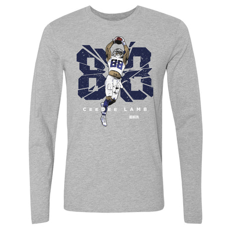 CeeDee Lamb Men's Long Sleeve T-Shirt | 500 LEVEL