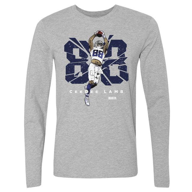 CeeDee Lamb Men's Long Sleeve T-Shirt | 500 LEVEL