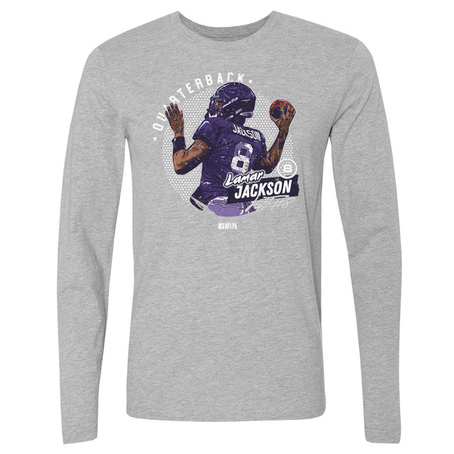 Lamar Jackson Men's Long Sleeve T-Shirt | 500 LEVEL