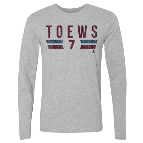 Devon Toews Men's Long Sleeve T-Shirt | 500 LEVEL