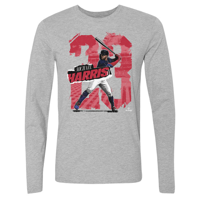 Michael Harris II Men's Long Sleeve T-Shirt | 500 LEVEL