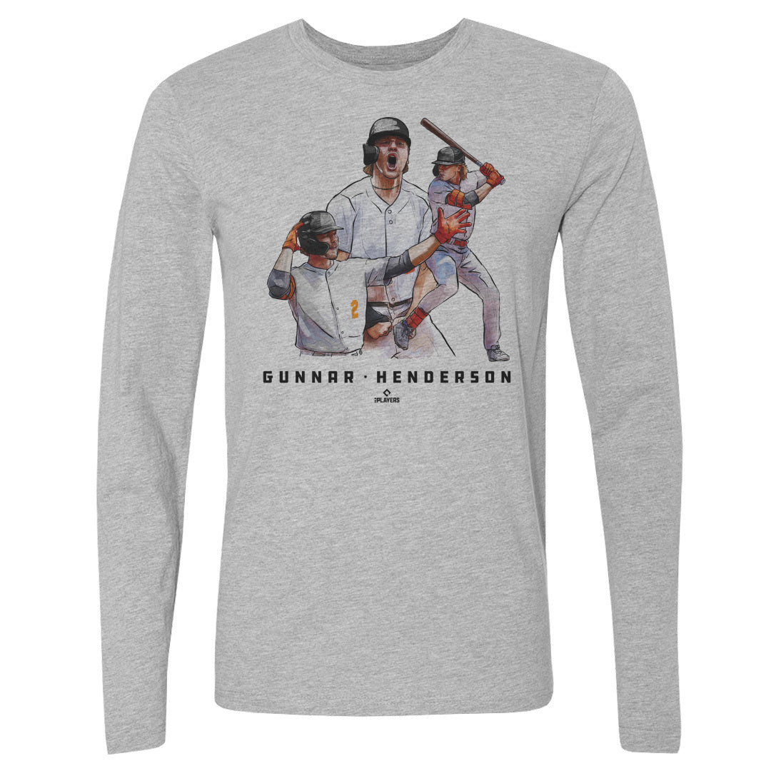 Gunnar Henderson Men's Long Sleeve T-Shirt | 500 LEVEL