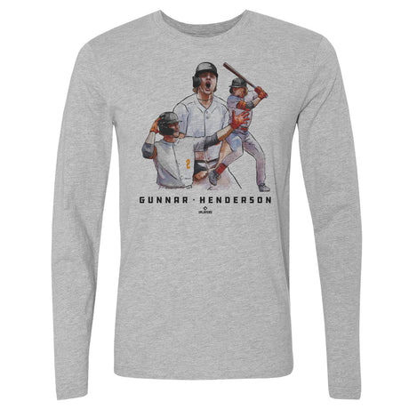 Gunnar Henderson Men's Long Sleeve T-Shirt | 500 LEVEL