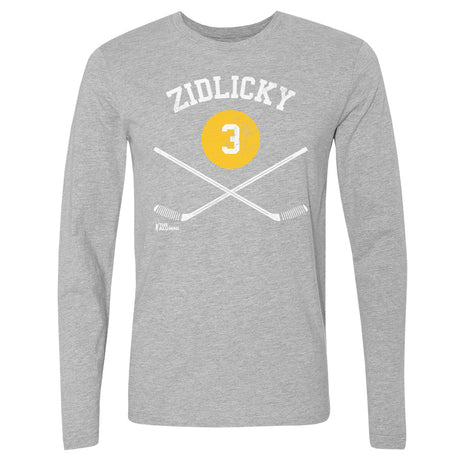 Marek Zidlicky Men's Long Sleeve T-Shirt | 500 LEVEL