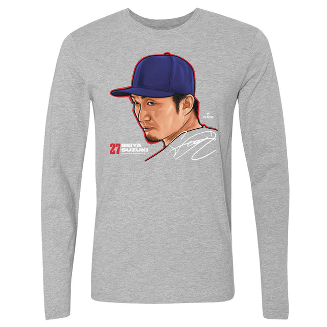 Seiya Suzuki Men's Long Sleeve T-Shirt | 500 LEVEL