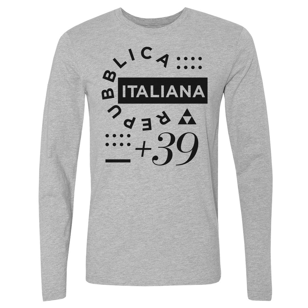 Italy Men's Long Sleeve T-Shirt | 500 LEVEL