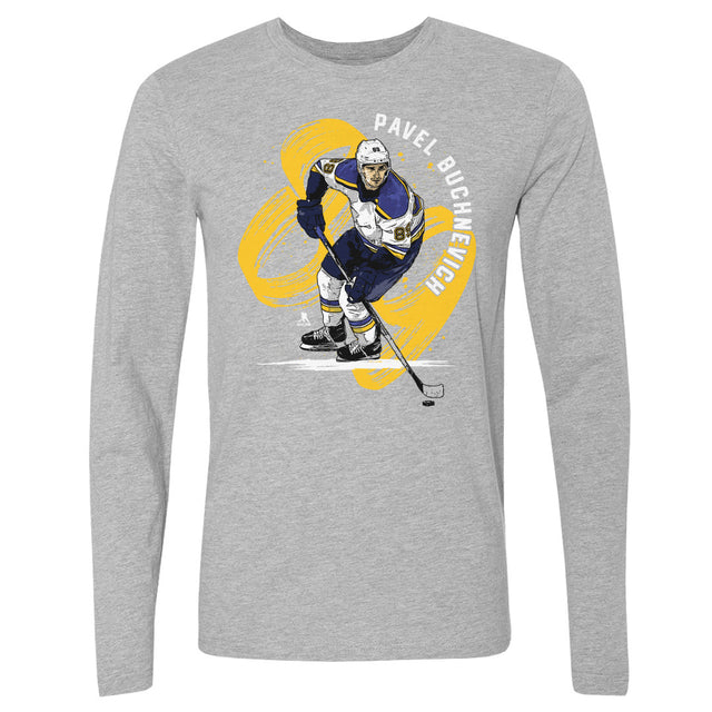 Pavel Buchnevich Men's Long Sleeve T-Shirt | 500 LEVEL