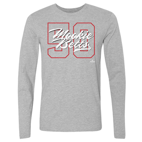 Mookie Betts Men's Long Sleeve T-Shirt | 500 LEVEL