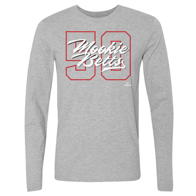 Mookie Betts Men's Long Sleeve T-Shirt | 500 LEVEL