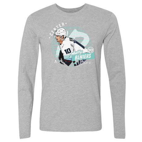 Matty Beniers Men's Long Sleeve T-Shirt | 500 LEVEL