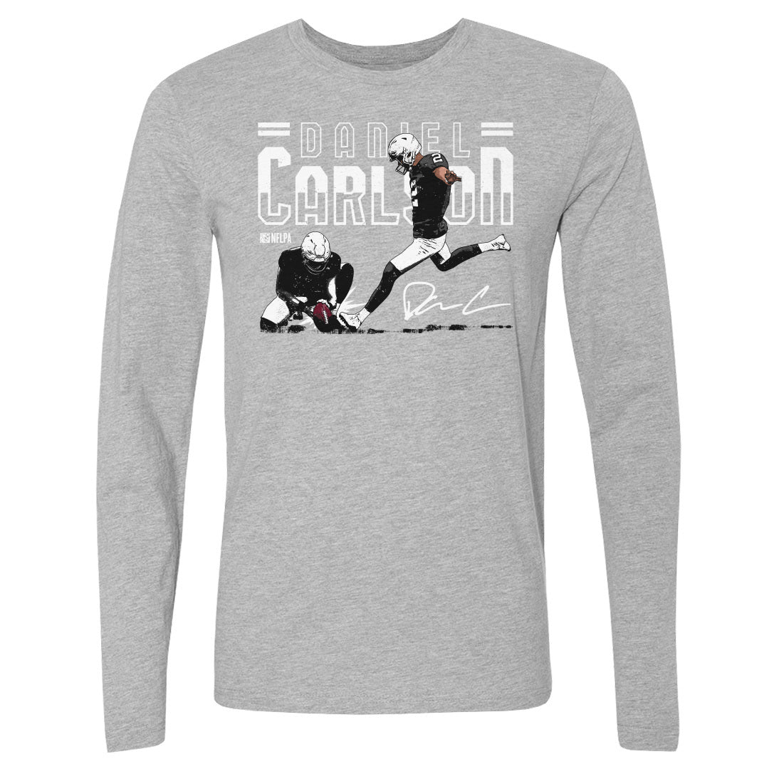 Daniel Carlson Men's Long Sleeve T-Shirt | 500 LEVEL