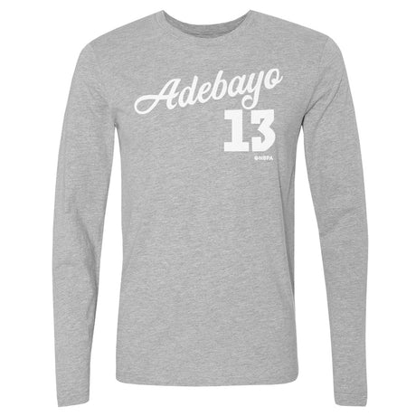 Bam Adebayo Men's Long Sleeve T-Shirt | 500 LEVEL