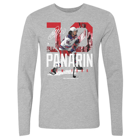 Artemi Panarin Men's Long Sleeve T-Shirt | 500 LEVEL