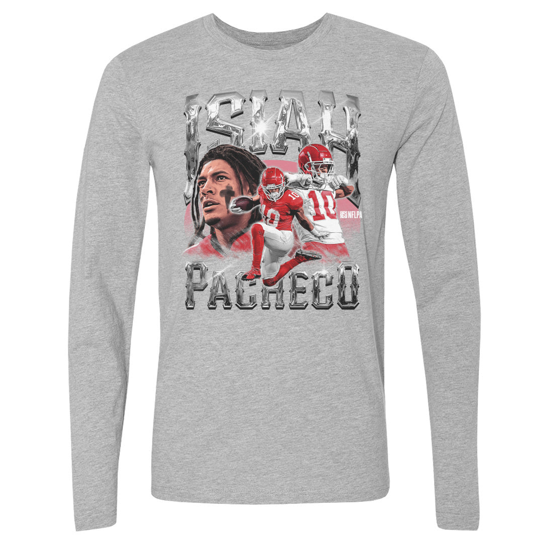 Isiah Pacheco Men's Long Sleeve T-Shirt | 500 LEVEL