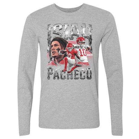 Isiah Pacheco Men's Long Sleeve T-Shirt | 500 LEVEL