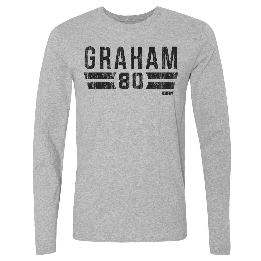 Jimmy Graham Men&#39;s Long Sleeve T-Shirt | 500 LEVEL