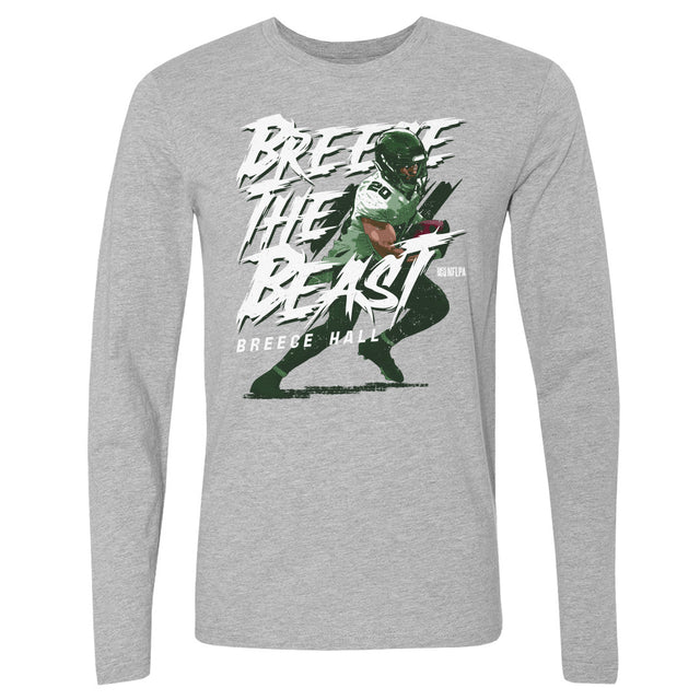 Breece Hall Men's Long Sleeve T-Shirt | 500 LEVEL