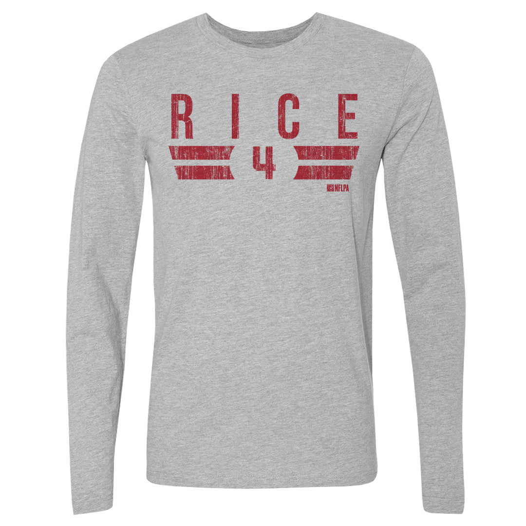 Rashee Rice Men&#39;s Long Sleeve T-Shirt | 500 LEVEL