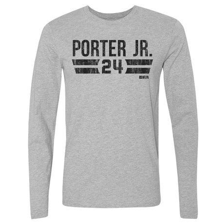 Joey Porter Jr. Men's Long Sleeve T-Shirt | 500 LEVEL