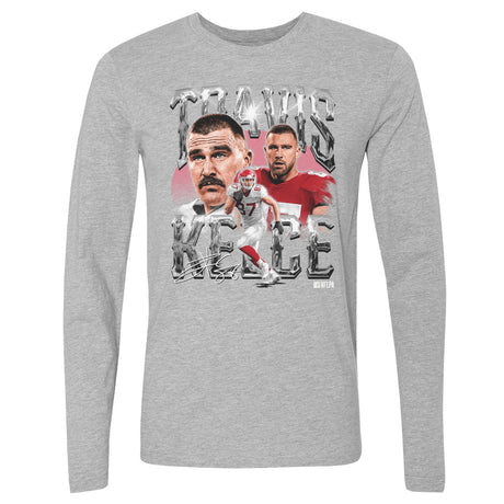 Travis Kelce Men's Long Sleeve T-Shirt | 500 LEVEL