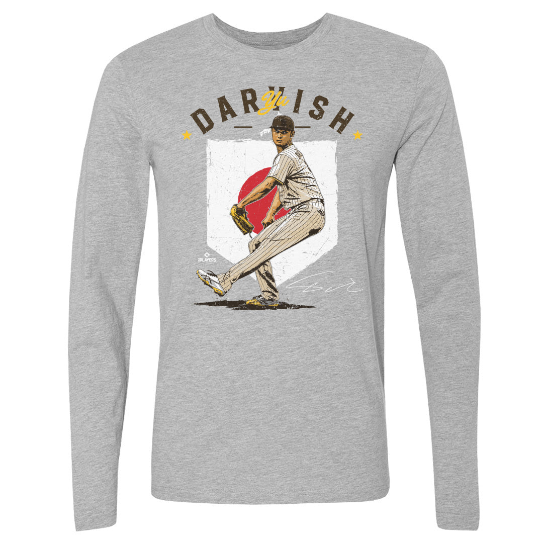 Yu Darvish Men&#39;s Long Sleeve T-Shirt | 500 LEVEL