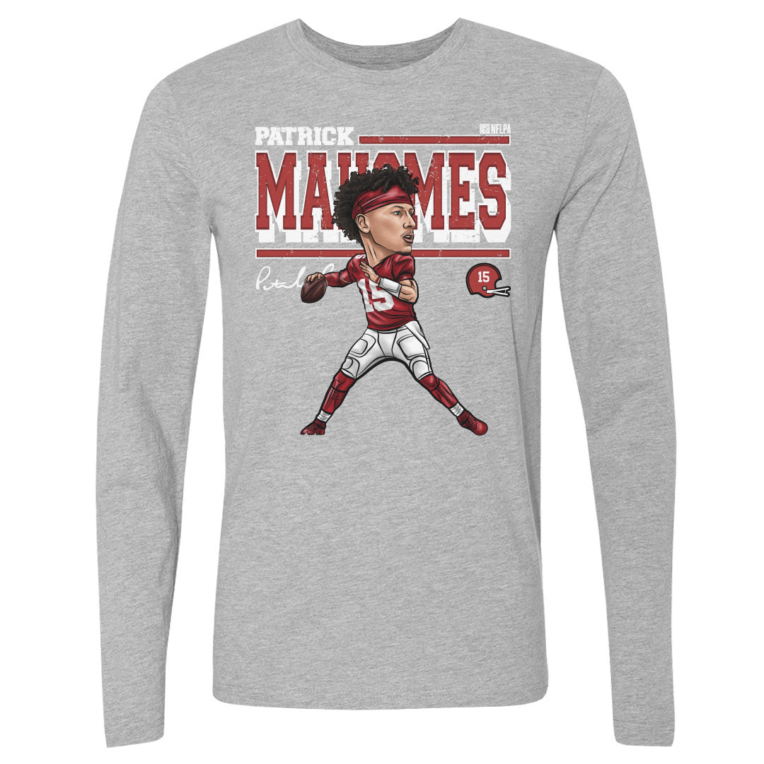 Patrick Mahomes Men's Long Sleeve T-Shirt | 500 LEVEL