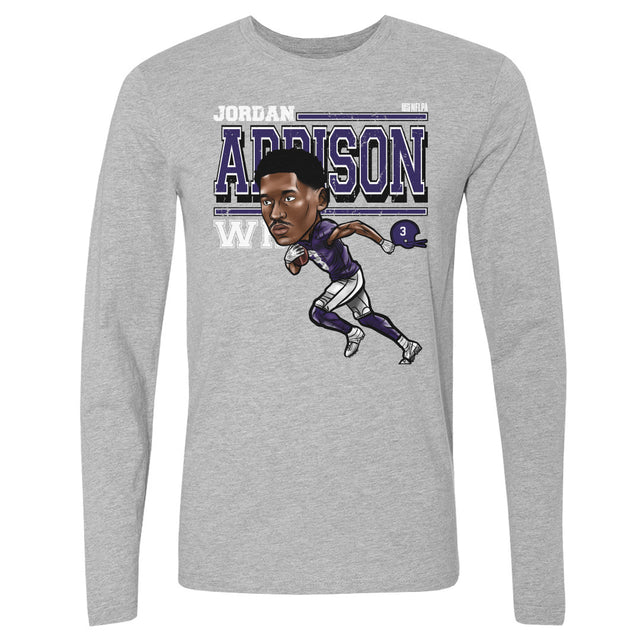 Jordan Addison Men's Long Sleeve T-Shirt | 500 LEVEL