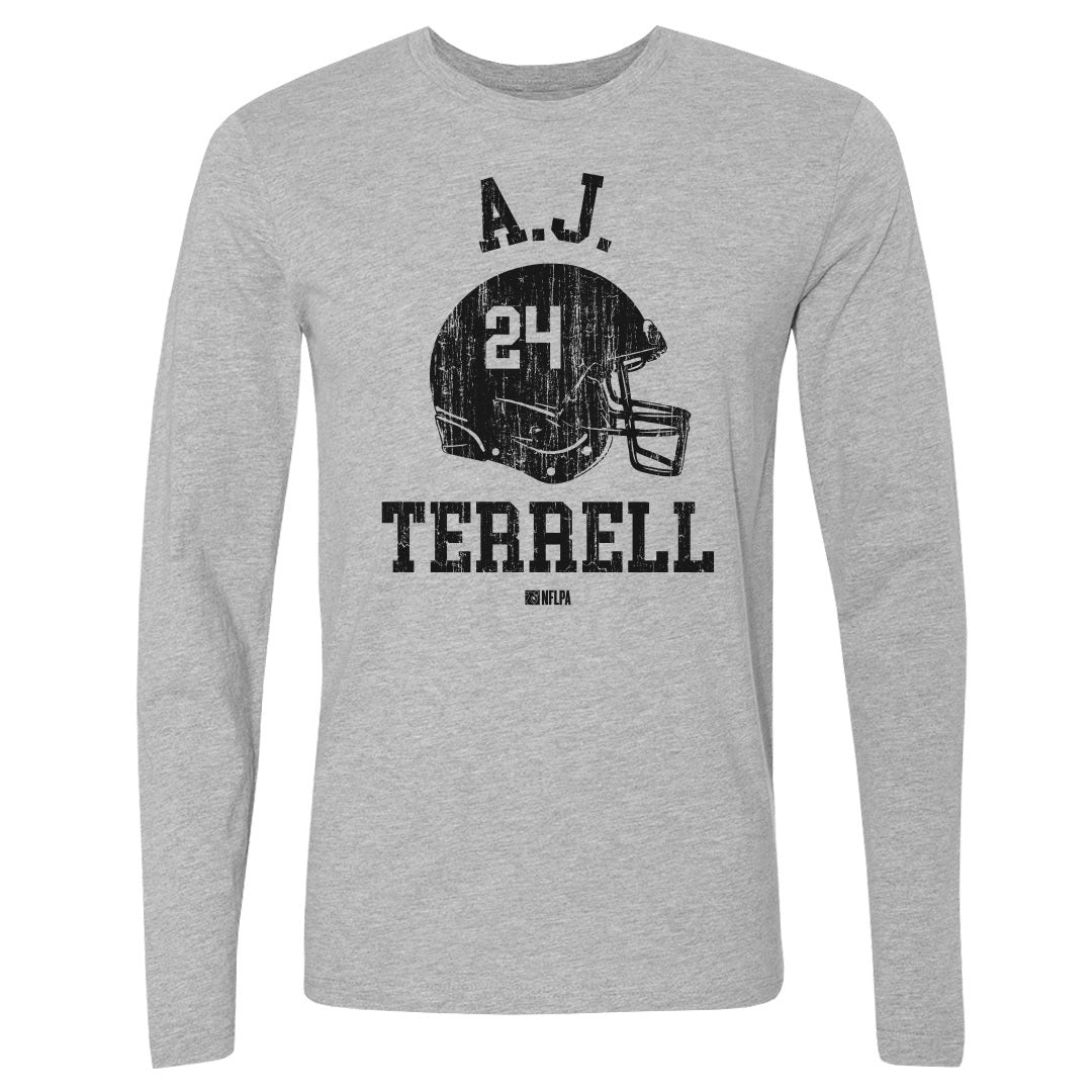 A.J. Terrell Men&#39;s Long Sleeve T-Shirt | 500 LEVEL
