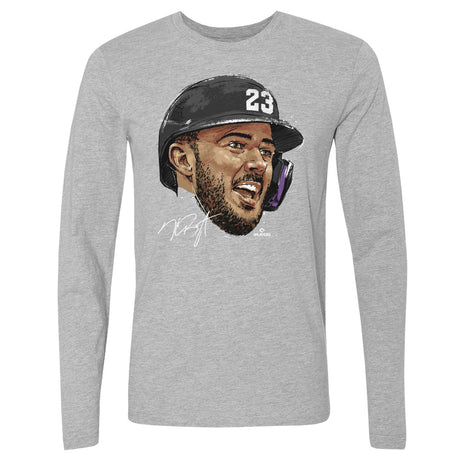 Kris Bryant Men's Long Sleeve T-Shirt | 500 LEVEL